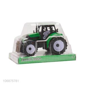 New Product Funny Friction Inertia Farmer Car Plastic Toy For Kids