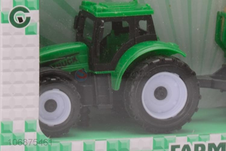 Wholesale Unique Design Pull Back Farmer Truck Kids Plastic Toys