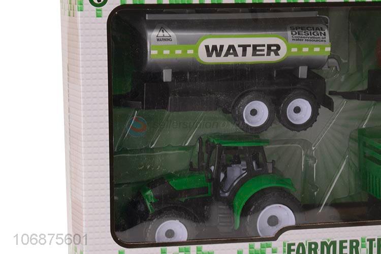 Newest Friction Truck Toy Happy Farmer Promotional Toy Truck For Kids