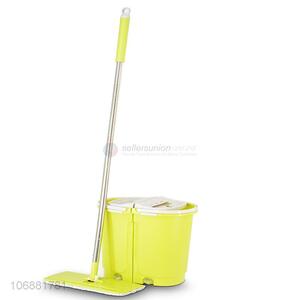 Good quality home cleaning mop spin microfiber mop with cleaning bucket