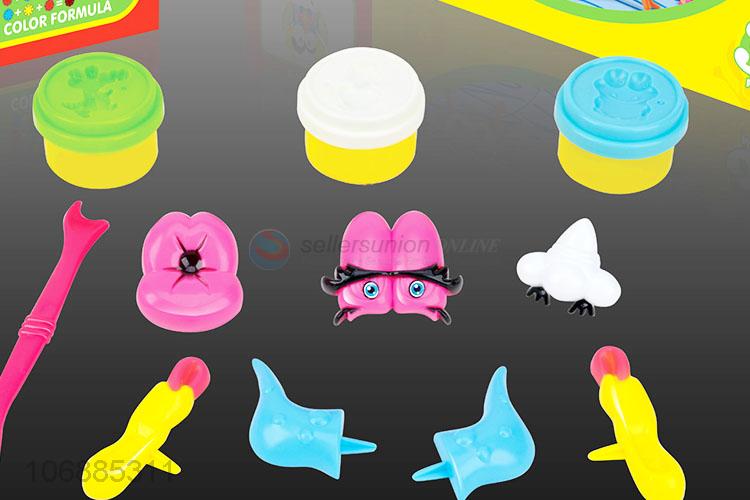 Best quality colorful reusable modelling clay plasticine molds for kids