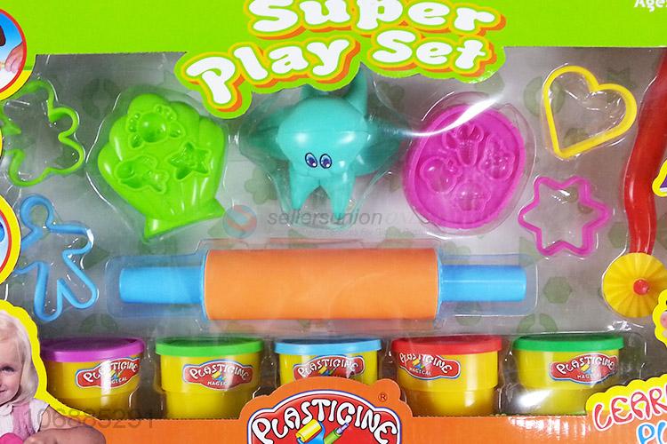 Good sale non-toxic kids plasticine modeling clay toys with clay tools