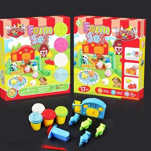 Factory price intelligent colored plasticine play dough molds for children