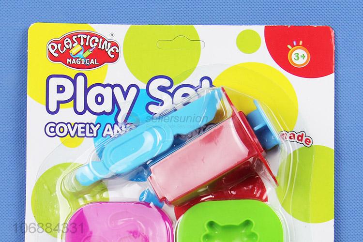 Hot selling colorful reusable modelling clay plasticine molds for kids