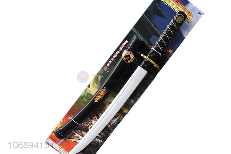 Hot Sale Realistic Battle Sound Plastic Sword Toy