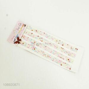 Popular Fashion Plastic Decorative Sticker