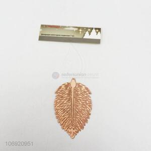 Creative design Christmas tree ornaments hanging rose gold leaf