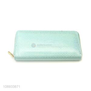 Cheap Price Long Zip Wallet Card Holder Woman Purse Ladies Pvc Wallets