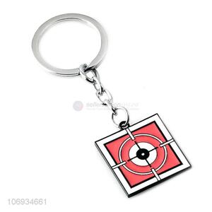 Good Factory Price Square Shape Sublimation Metal Keychain For Decoration