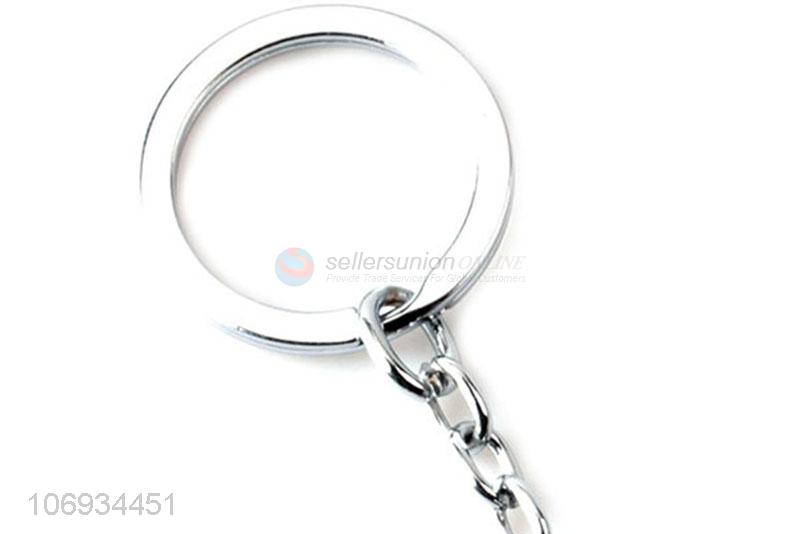 Wholesale Cheap Custom Square Shaped Fashion Metal Keychain