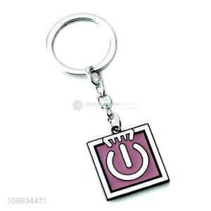 Good Factory Price Personalized Square Metal Keychains