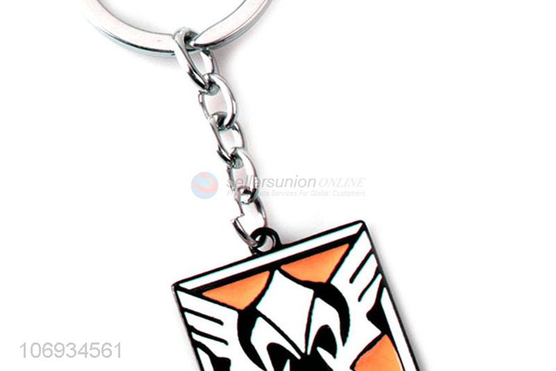 New Fashion Style Key Chains Square Shape Key Ring Keychain