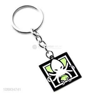 New Product Promotion Square Key Chain Metal Keychain For Bag