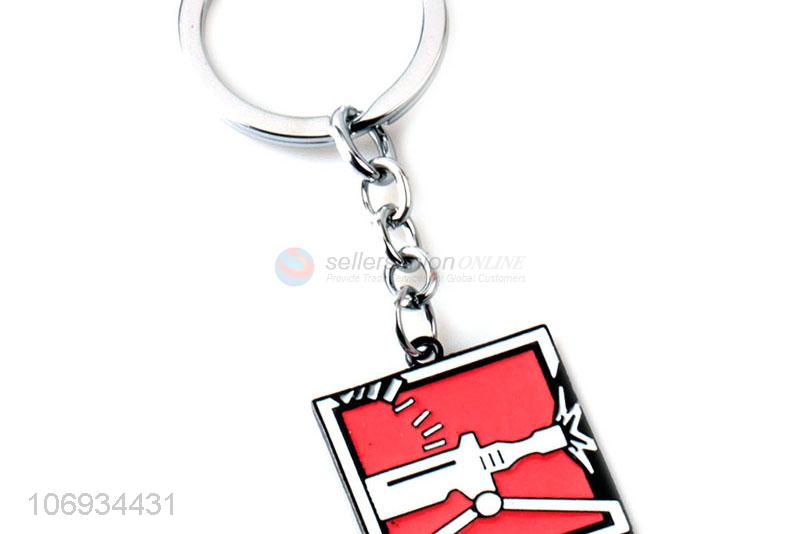 Hot Sale Kawaii Keychain Metal Fashion Key Chains Cartoon Pendant