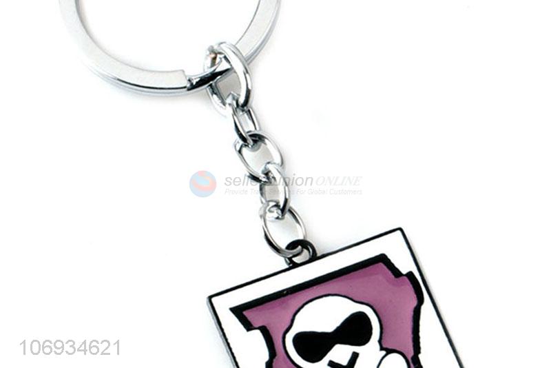 Low Price Wholesale Square Metal Keychain Bag Accessories