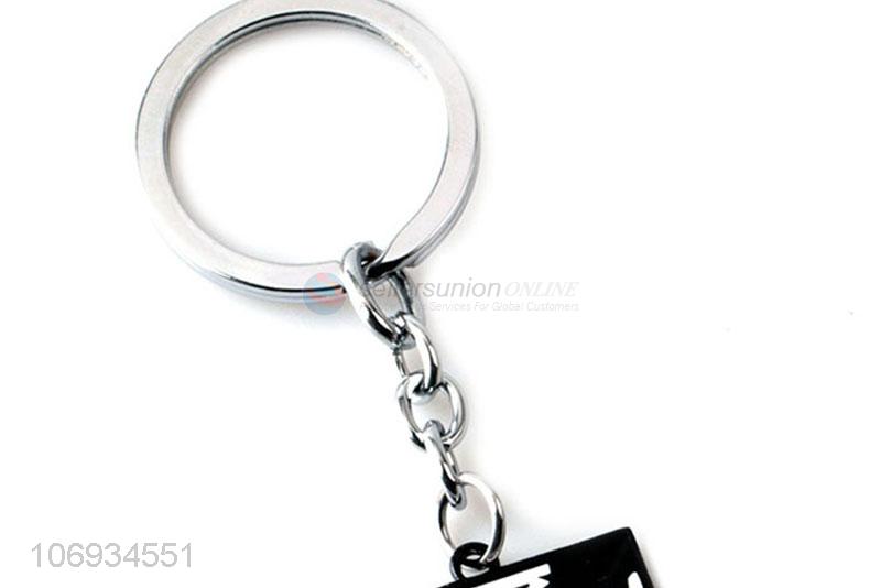 Wholesale Cartoon Design Square Shaped Fashion Pendant Metal Keychain