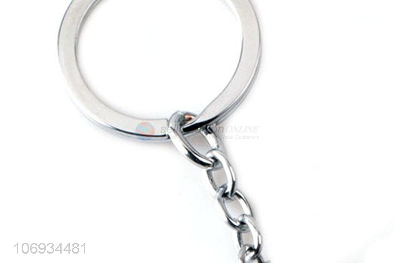 Wholesale Price Promotional Square Shape Metal Keychain