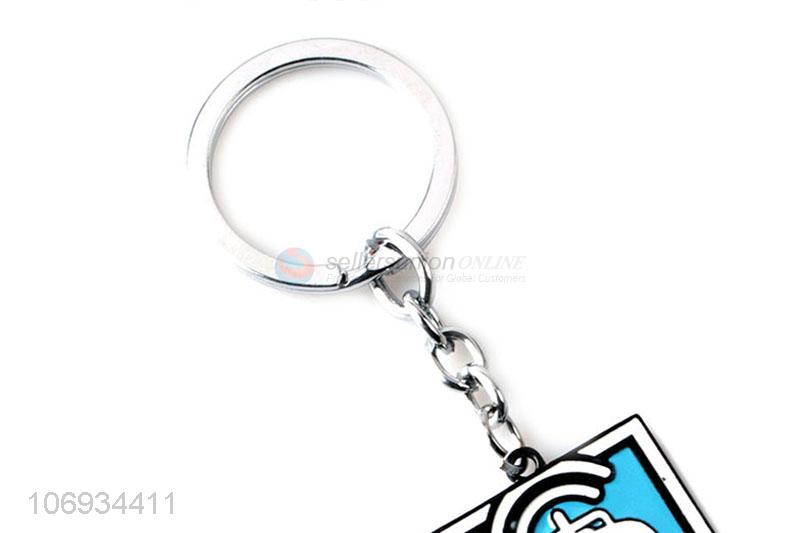 Cheap Square Shape Sublimation Metal Keychain For Decoration