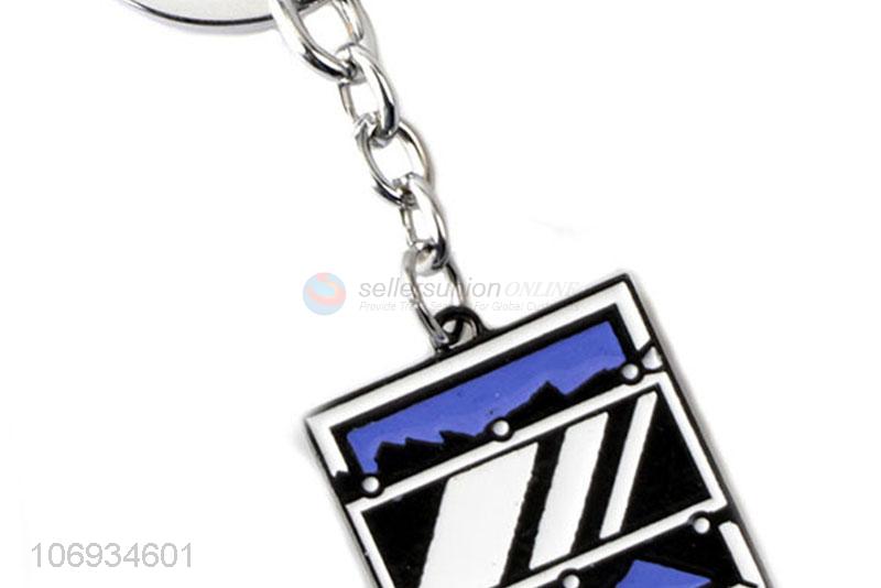 Good Quality Personalized Metal Keychain Cartoon Bag Pendant