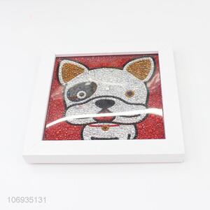 Reasonable Price Dog Photos Diy Diamond Mosaic Painting Kit With Frame