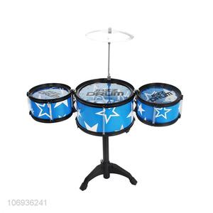 Bottom Price Kids Educational Musical Instrument Plastic Jazz Drum Set Toy