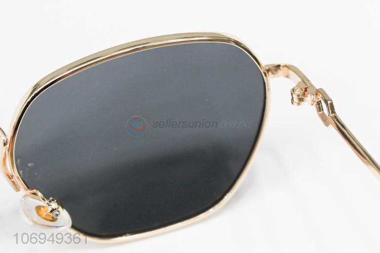 Latest style uv400 metal sunglasses fashion sun glasses