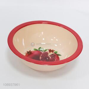 Attractive design kitchenware round melamine bowl