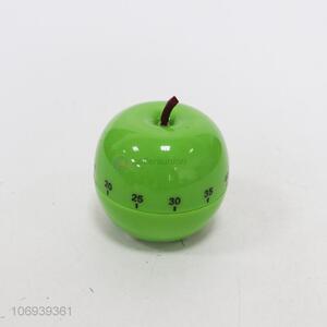 High Quality Green Apple Shape Kitchen Mechanical Timer