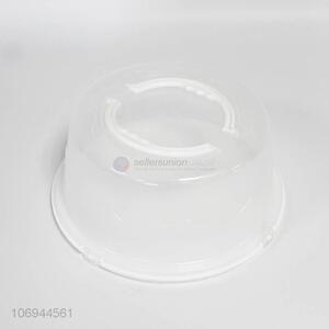 Unique design round clear plastic packaging cake box