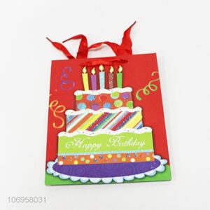 Reasonable price birthday gift packing bag gift bags