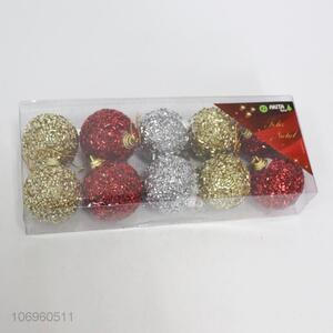 Premium quality Xmas decorations 10pcs Christmas balls