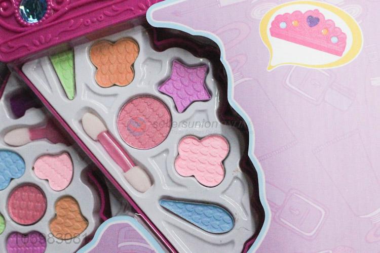 Competitive Price Crown Shape Diy Cosmetic Set Kids Makeup Toy For Children