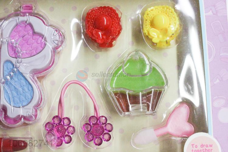 Cheap Birthday Gift Children Beauty Makeup Toy Set Little Girl Play Cosmetic Kit Toy