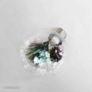 Wholesale Plastic Lamp Bulb Christmas Decoration Ornament