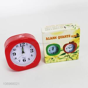 Good sale battery powered luminous quartz alarm clock