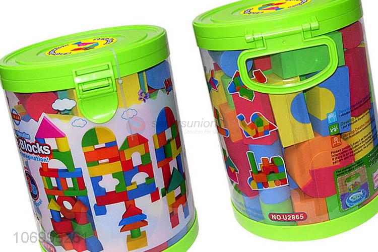 Competitive price 95pcs children intelligent toys colorful EVA building blocks