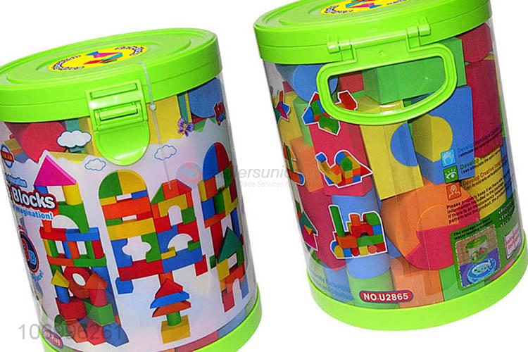 Competitive price 95pcs children intelligent toys colorful EVA building blocks