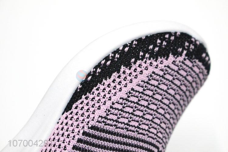 Wholesale Custom Fashion Breathable Children Flyknit Casual Sport Shoes