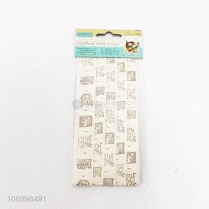 Unique design lovely decorative christmas self adhesive paper sticker