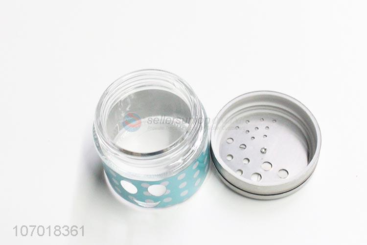 Good Quality Iron Lid Glass Condiment Bottle For Kitchen