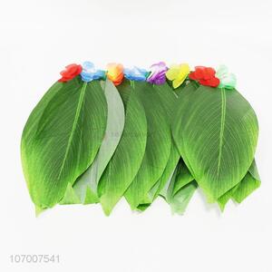 Contracted Design Hawaiian Flower Party Decoration Grass Leaf Skirt Hula Skirt