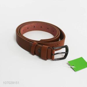 Factory Wholesale Classical Style Men PU Leather Belt for Business Mens