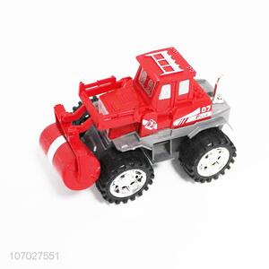 Custom children plastic construction truck toy plastic excavator toy