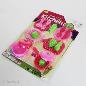 New arrival children plastic kitchen cooking set toys