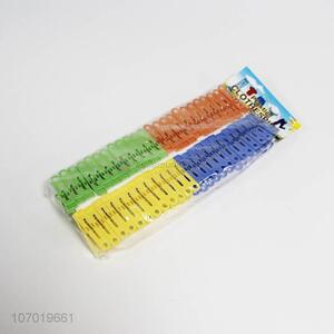 Wholesal 48 Pieces Colorful Plastic Clip Clothes Pegs