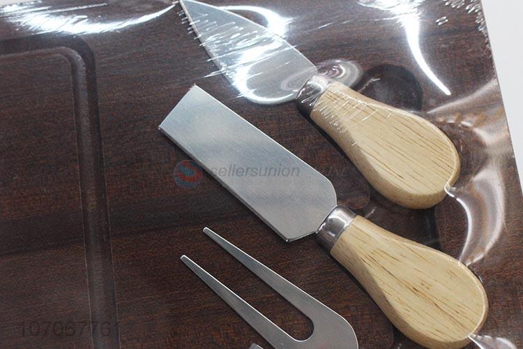 Wholesale Cheese Cutting Board With Cheese Knife Set