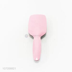 Wholesale high-grade pink PET material women hair brush comb