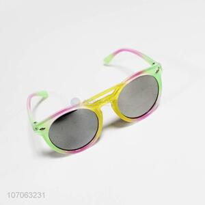 Hot Selling Colorful Plastic Sun Glasses For Children