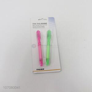 Promotional magic multipurpose invisible ink pen with uv light