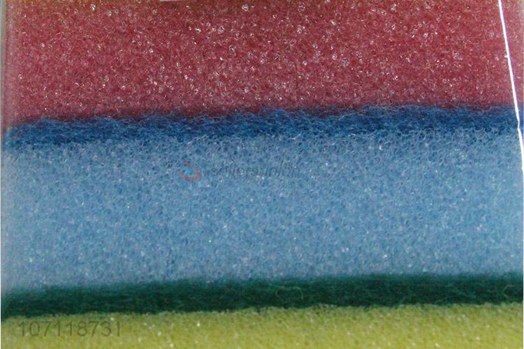 Suitable price multi-purpose kitchen cleaning sponge scouring pads